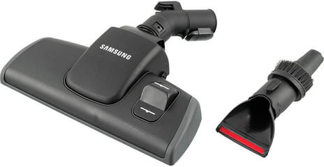 Пылесос SAMSUNG VCC885HH3P/XEV, с контейнером "циклон", 2200 Вт, мощность всасывания 430 Вт, красный