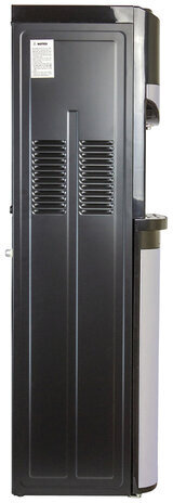 Кулер для воды AQUA WORK R71-T, напольный, НАГРЕВ/ОХЛАЖДЕНИЕ КОМПРЕССОРНОЕ, 1 кран, черный, 19342