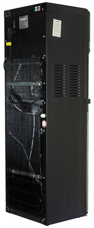 Кулер для воды AQUA WORK R71-T, напольный, НАГРЕВ/ОХЛАЖДЕНИЕ КОМПРЕССОРНОЕ, 1 кран, черный, 19342