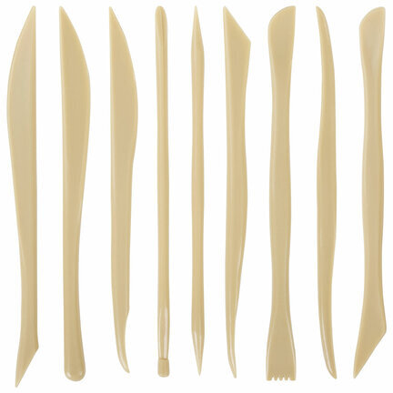 Стеки для лепки и моделирования пластиковые НАБОР 9 шт., BRAUBERG ART CLASSIC, 271169