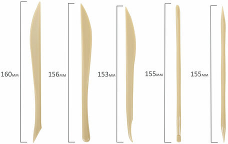 Стеки для лепки и моделирования пластиковые НАБОР 9 шт., BRAUBERG ART CLASSIC, 271169