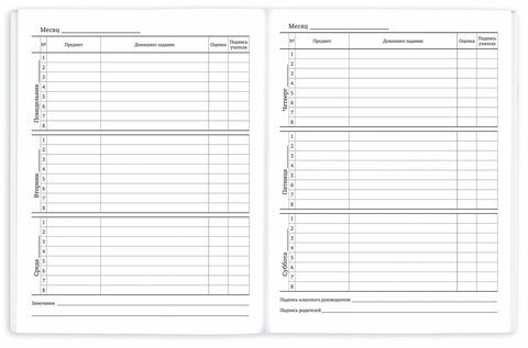 Дневник 1-11 класс 40 л., на скобе, ПИФАГОР, обложка картон, "Футбол", 107136