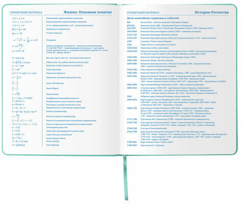 Дневник 1-11 класс 48 л., кожзам (твердая с поролоном), тиснение аппликация, BRAUBERG, "РУСАЛКА", 105978