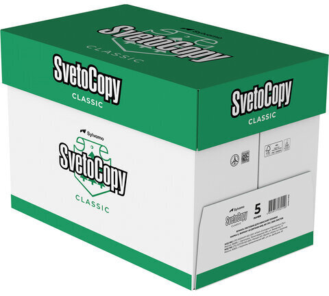 Бумага офисная БОЛЬШОГО ФОРМАТА (297х420), А3, 80 г/м2, 500 л., марка С, SVETOCOPY CLASSIC, 146% (CIE)