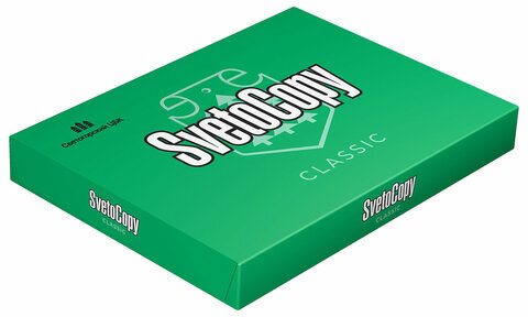 Бумага офисная БОЛЬШОГО ФОРМАТА (297х420), А3, 80 г/м2, 500 л., марка С, SVETOCOPY CLASSIC, 146% (CIE)