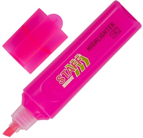 Набор текстовыделителей 12 ЦВЕТОВ, STAFF "EVERYDAY HL-720", 6 неоновых цветов + 6 пастельных цветов, линия 1-5 мм, 152557