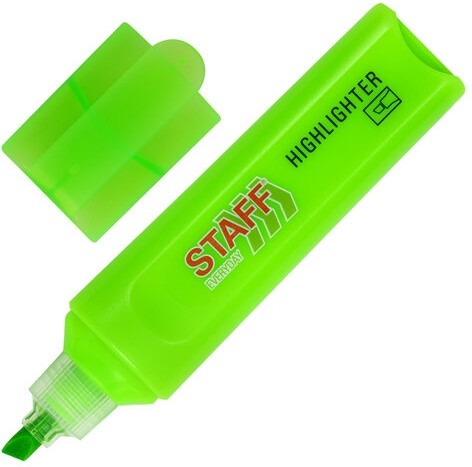 Набор текстовыделителей 12 ЦВЕТОВ, STAFF "EVERYDAY HL-720", 6 неоновых цветов + 6 пастельных цветов, линия 1-5 мм, 152557