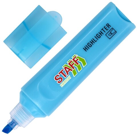 Набор текстовыделителей 12 ЦВЕТОВ, STAFF "EVERYDAY HL-720", 6 неоновых цветов + 6 пастельных цветов, линия 1-5 мм, 152557