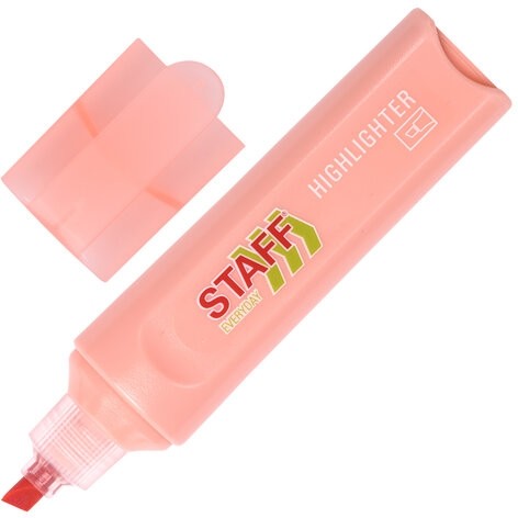 Набор текстовыделителей 12 ЦВЕТОВ, STAFF "EVERYDAY HL-720", 6 неоновых цветов + 6 пастельных цветов, линия 1-5 мм, 152557
