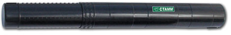 Тубус для чертежей телескопический, диаметр 6,5 см, А2, 40-70 см, черный, ПТ31