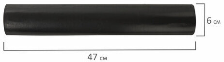 Мешки для мусора 160 л черные в рулоне 10 шт. особо прочные, ПВД 100 мкм, 90х110 см, LAIMA, 601798