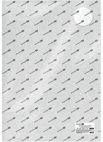 Бумага для акварели 300 г/м2 560x760 мм мелкое зерно, 10 листов, BRAUBERG ART PREMIERE, 113237