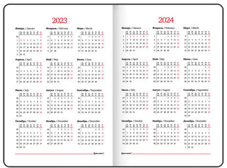 Еженедельник датированный 2023 А5 145х215 мм BRAUBERG "Select", коричневый, 113959
