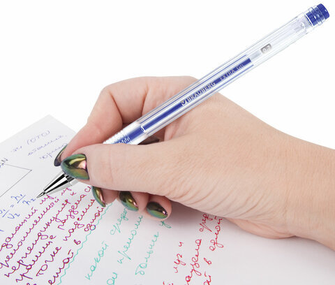 Ручки гелевые НЕОН BRAUBERG "EXTRA", НАБОР 12 ЦВЕТОВ, узел 0,7 мм, линия 0,35 мм, 143912