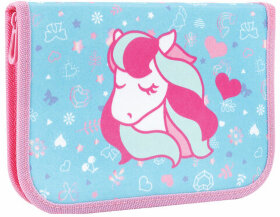 Пенал TIGER FAMILY 1 отделение, &quot;Musical Pony&quot;, 20х14х4 см, 270249