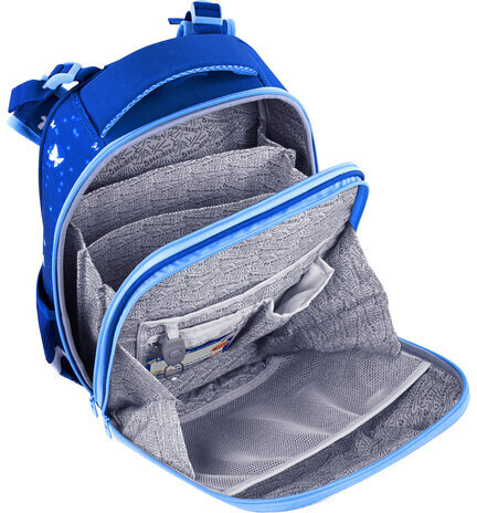 Ранец BRAUBERG PREMIUM, 2 отделения, с брелком, "Sweet dreams", СВЕТЯЩИЙСЯ, 38х29х16 см, 270593