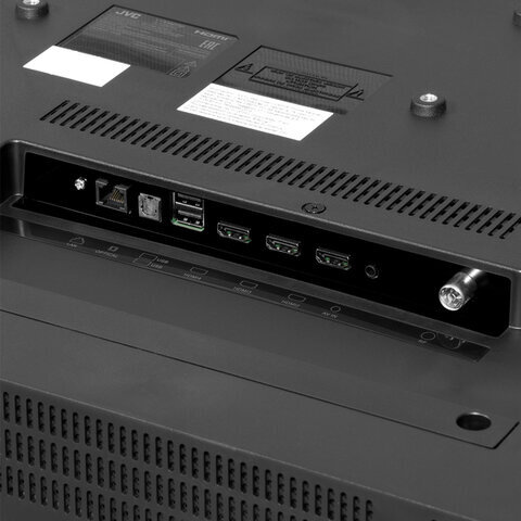 Телевизор JVC LT-43M790, 43" (109 см), 3840x2160, 4К UHD, 16:9, SmartTV, WiFi, черный