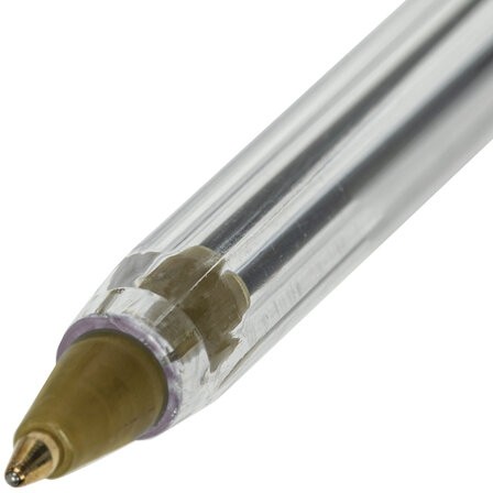 Ручка шариковая STAFF "Basic Budget BP-04", КРАСНАЯ, линия письма 0,5 мм, с штрихкодом, 143870