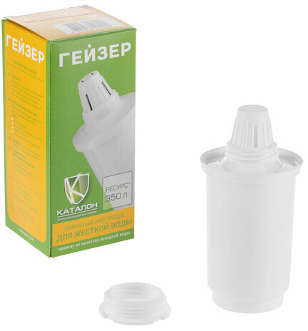 Сменный картридж "ГЕЙЗЕР 502", для жесткой воды, для фильтров "Гейзер", 30503