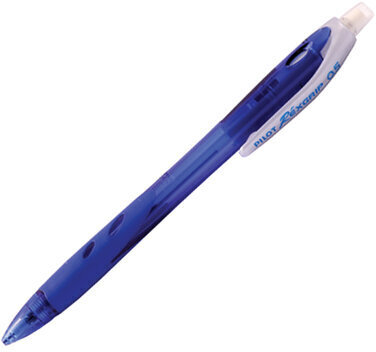 Карандаш механический 0,5 мм, PILOT Н-105 "Rex Grip", ластик, резиновый грип, корпус синий, H-105