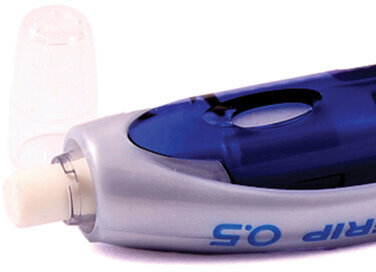 Карандаш механический 0,5 мм, PILOT Н-105 "Rex Grip", ластик, резиновый грип, корпус синий, H-105