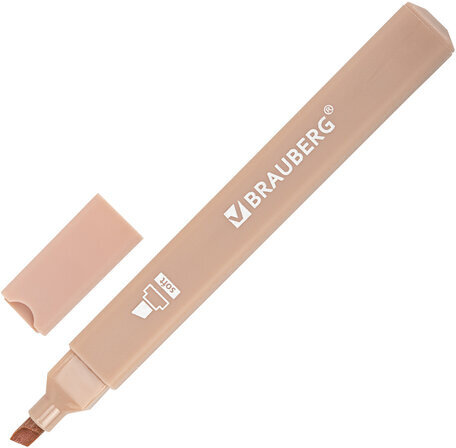 Набор текстовыделителей 6 ЦВЕТОВ МОРАНДИ, BRAUBERG "Morandi", линия 1-5 мм, 152516