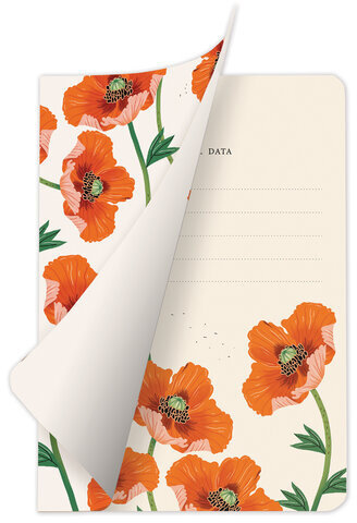 Тетрадь 40 л. в линию обложка SoftTouch, бежевая бумага 70 г/м2, сшивка, А5 (147х210 мм), МАКИ, BRAUBERG, 403796