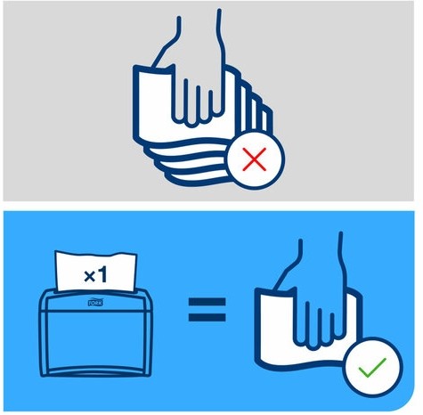 Салфетки TORK (Система N4) Xpressnap Universal, 2-слойные, КОМПЛЕКТ 20 шт., 200 шт., белые, 10844