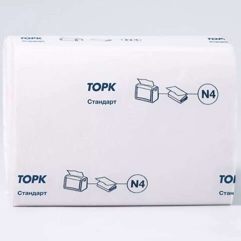 Салфетки TORK (Система N4) Xpressnap Universal, 2-слойные, КОМПЛЕКТ 20 шт., 200 шт., белые, 10844