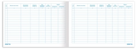 Журнал присвоения электробезопасности для 1-ой группы, 48 л., картон, офсет, А4 (292х200 мм), STAFF, 130269