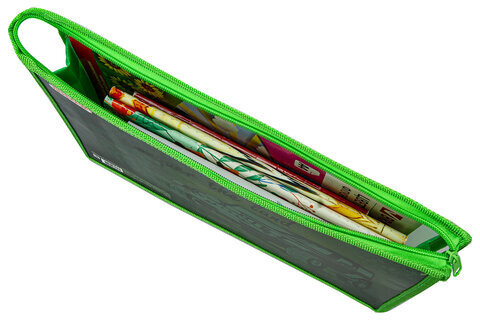 Папка для тетрадей ПИФАГОР А4, 1 отделение, картон/пластик, на молнии, "Conquer", 270858