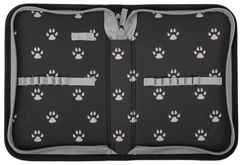 Пенал BRAUBERG, 1 отделение, полиэстер, 21х14 см, "Husky", 271532