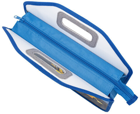 Папка-сумка ЮНЛАНДИЯ, 1 отделение, фетровые ручки, 34х30х11 см, "Proracing", 271632