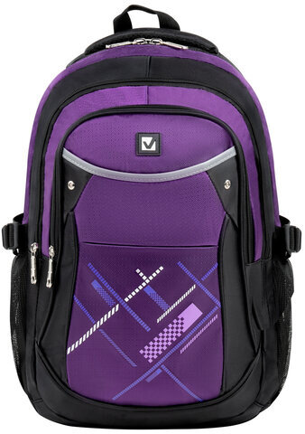 Рюкзак BRAUBERG для старших классов/студентов/молодежи, "Мамба", 30 литров, 46х31х18 см, 225525