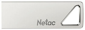 Флеш-диск 8GB NETAC U326, USB 2.0, серебристый, NT03U326N-008G-20PN