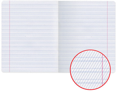 Тетрадь 12 л. BRAUBERG ЭКО "5-КА", частая косая линия, обложка плотная мелованная бумага, ЗЕЛЕНАЯ, 104766