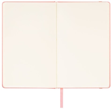 Скетчбук, слоновая кость 140 г/м2 130х210 мм, 80 л., КОЖЗАМ, резинка, BRAUBERG ART CLASSIC, пастель розовый, 116878