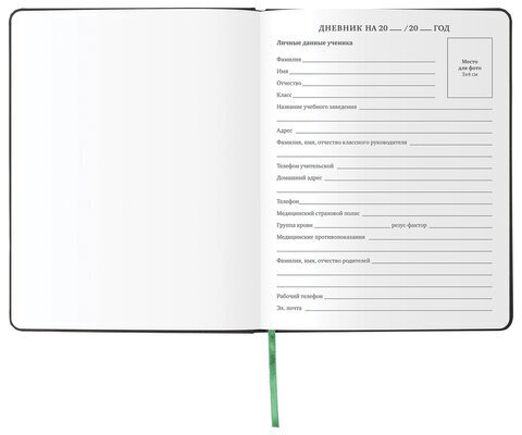 Дневник 1-11 класс 48 л., кожзам (твердая с поролоном), флуоресцентный, BRAUBERG, "КОРГИ", 105982