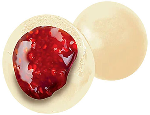 Конфеты драже ФРУКТОВИЧИ клубника в белой глазури, 500 г, пакет, ОС955