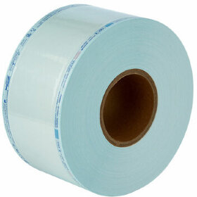 Рулон комбинированный плоский 100 мм х 200 м EUROTYPE, для ПАРОВОЙ/ГАЗОВОЙ стерилизации