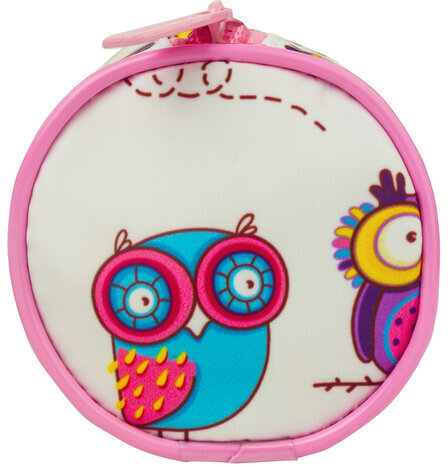 Пенал-тубус BRAUBERG, с эффектом Soft Touch, мягкий, "Owls", 22х8 см, 229007