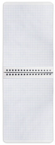 Блокнот А5 (146х205 мм), 60 л., гребень, перфорация на отрыв, лакированный, BRAUBERG, Зеленый, 111272