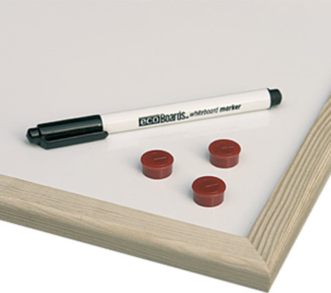 Доска магнитно-маркерная 40х60 см, деревянная рамка, 2x3 ECO, (Польша), TS64/C, TS64/C OZ