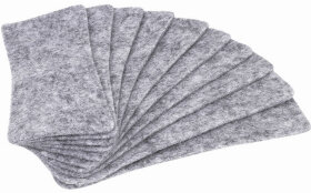 Салфетки сменные для стирателя магнитного BRAUBERG &quot;Extra&quot;, 63х150 мм, КОМПЛЕКТ 10 шт., 237093