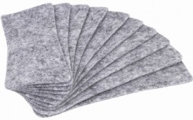 Салфетки сменные для стирателя магнитного BRAUBERG "Extra", 63х150 мм, КОМПЛЕКТ 10 шт., 237093