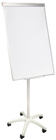 Доска-флипчарт магнитно-маркерная 70х100 см, передвижная, на роликах, Польша, BRAUBERG Extra, 237725