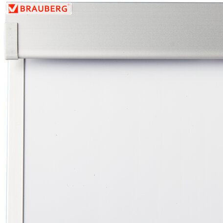 Доска-флипчарт магнитно-маркерная 70х100 см, передвижная, на роликах, Польша, BRAUBERG Extra, 237725