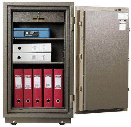 Сейф огнестойкий VALBERG "FRS-99T KL", 991х565х451 мм, 145 кг, 2 ключевых замка, трейзер, крепление к полу