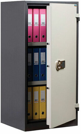 Шкаф металлический огнестойкий VALBERG &quot;BM-1260EL&quot;, 1220х600х520 мм, 72 кг, электронный замок, сварной, S10899102440