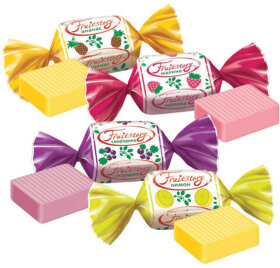 Конфеты жевательные FRUIT STORY, ассорти (лимон, малина, смородина, ананас), 1 кг, ВК230